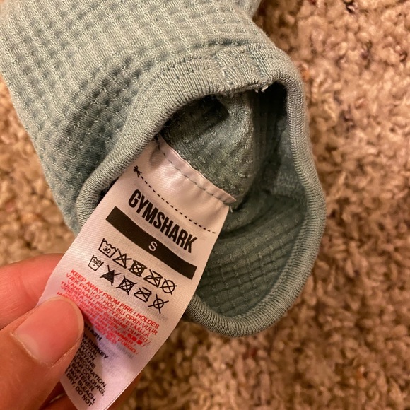 Gymshark pause seamless leggings. Small. Blueish/greenish color. - Picture 4 of 4